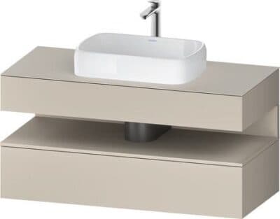 Qatego Тумба под консольную раковину, подвесная 79