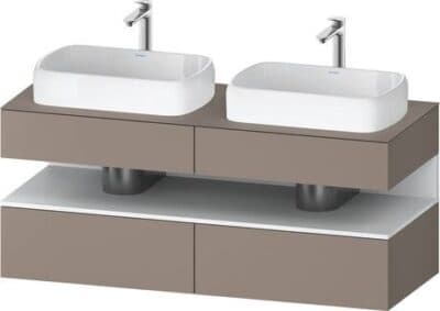 Qatego Тумба под консольную раковину, подвесная 12