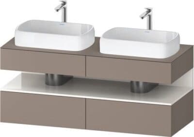 Qatego Тумба под консольную раковину, подвесная 20