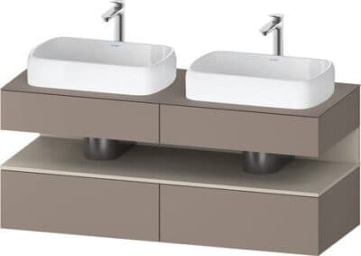 Qatego Тумба под консольную раковину, подвесная 76