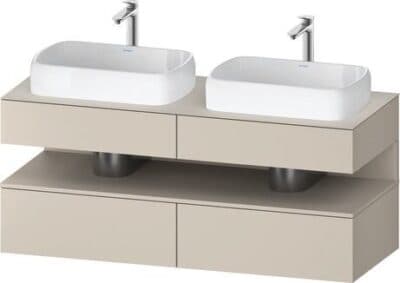 Qatego Тумба под консольную раковину, подвесная 95