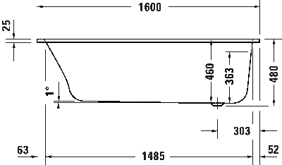 Qatego Прямоугольный 6