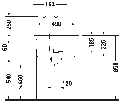 Scola Раковина универсальная 9