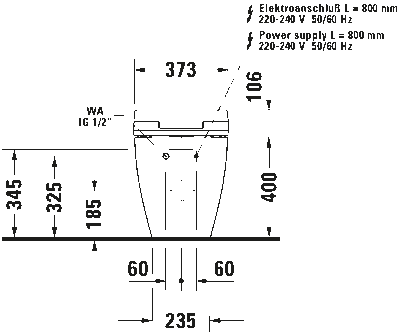 Сиденье для унитаза с душем SensoWash Slim 31
