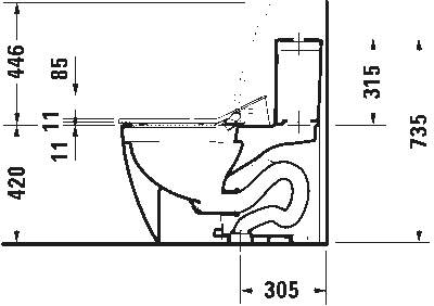 Сиденье для унитаза с душем SensoWash Slim 36