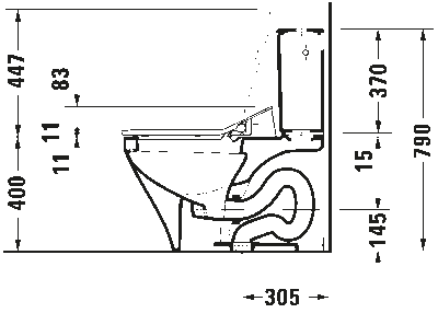 Сиденье для унитаза с душем SensoWash Slim 27