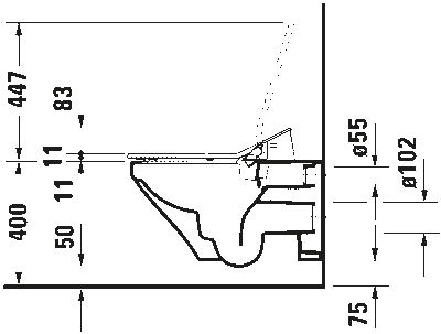 Сиденье для унитаза с душем SensoWash Slim 33