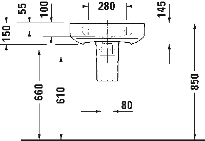 Soleil by Starck Умывальник 3