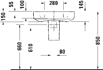 Soleil by Starck Умывальник 3