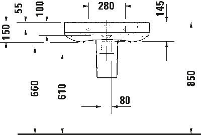 Soleil by Starck Умывальник 4