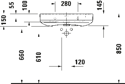 Soleil by Starck Умывальник 5