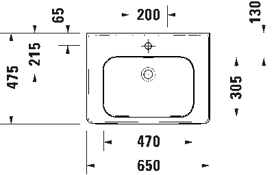 Soleil by Starck Умывальник 6