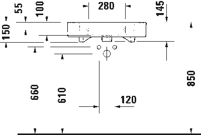 Soleil by Starck Умывальник 3