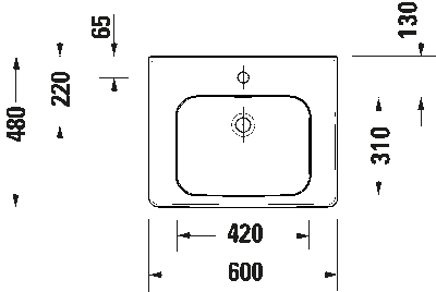 Soleil by Starck Умывальник 4