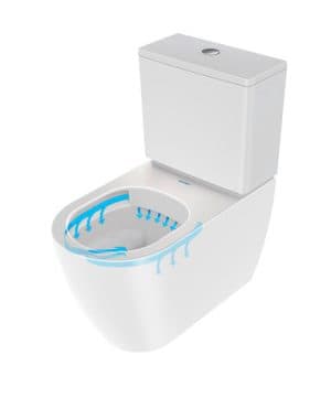 Soleil by Starck Комбинированный напольный унитаз 2