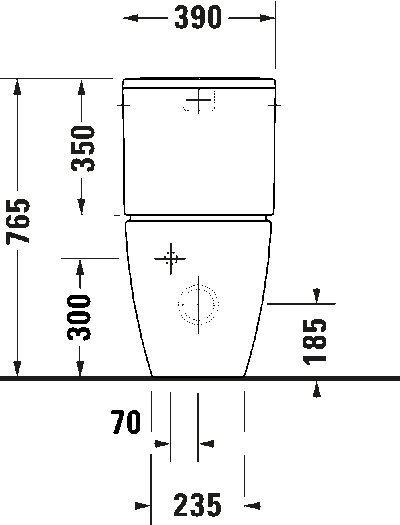 Soleil by Starck Комбинированный напольный унитаз 14