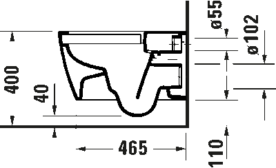 Soleil by Starck Настенный унитаз HygieneFlush 6