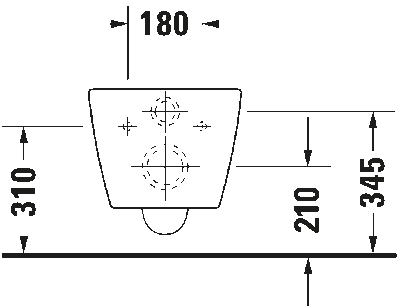 Soleil by Starck Компактный настенный унитаз 4