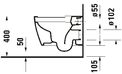 Soleil by Starck Компактный настенный унитаз 5