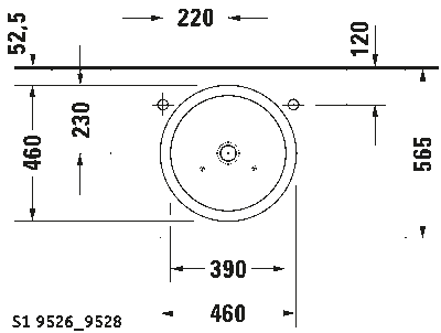Starck 1 Раковина шлифованный вариант 5