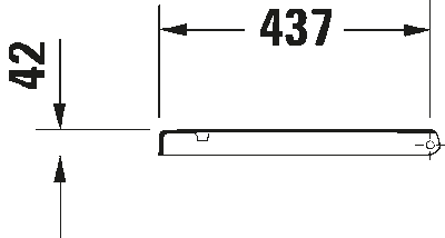 Starck 1 Сиденье для унитаза 12