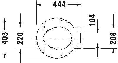 Starck 1 Сиденье для унитаза 13