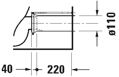 Starck 1 Унитаз комбинированный (не вкл. бачок) 3