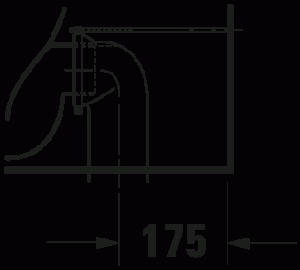 Starck 1 Унитаз комбинированный (не вкл. бачок) 5