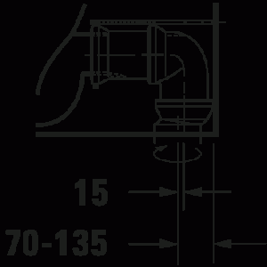 Starck 1 Унитаз комбинированный (не вкл. бачок) 6