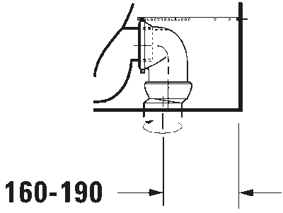 Starck 1 Унитаз комбинированный (не вкл. бачок) 7