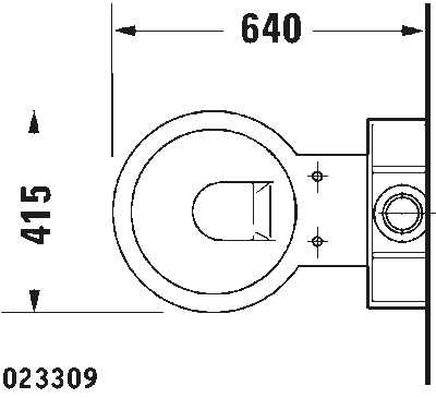 Starck 1 Унитаз комбинированный (не вкл. бачок) 9