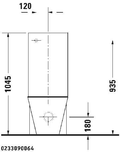Starck 1 Унитаз комбинированный (не вкл. бачок) 14