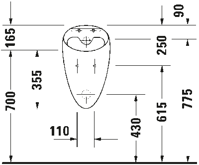 Starck 1, Starck 2 писсуар 7