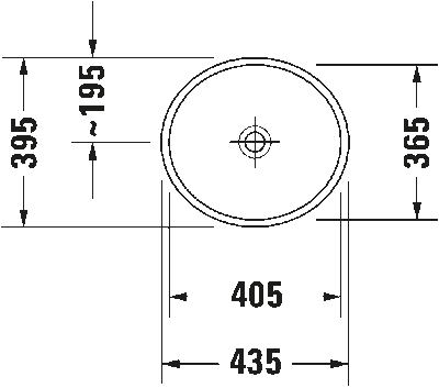 Starck 2 Раковина шлифованный вариант 3