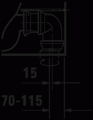 Starck 2 Унитаз комбинированный (не вкл. бачок) 7