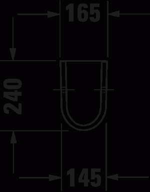 Starck 3 Полупьедестал для # 030050 3