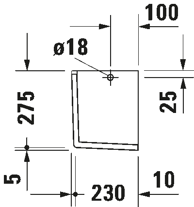 Starck 3 Полупьедестал для # 030050 5