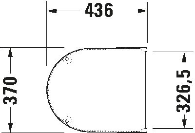 Starck 3 Сиденье для унитаза 16