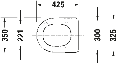 Starck 3 Сиденье для унитаза 17