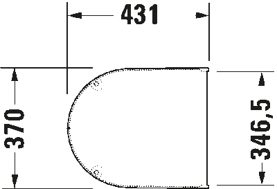 Starck 3 Сиденье для унитаза 12