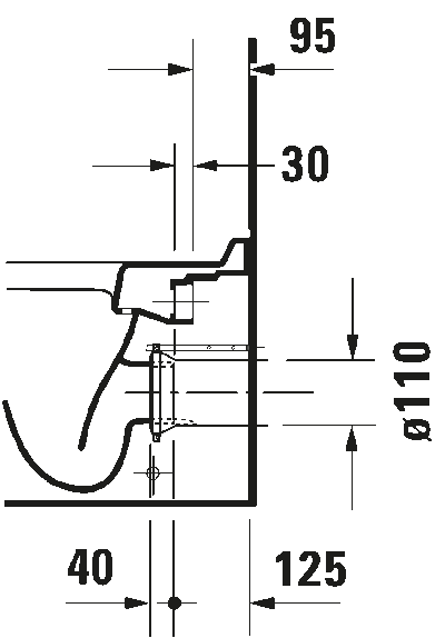Starck 3 Унитаз напольный для независимого подключения воды 4