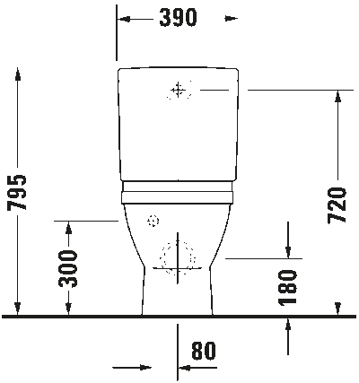 Starck 3 Унитаз комбинированный (не вкл. бачок) 13