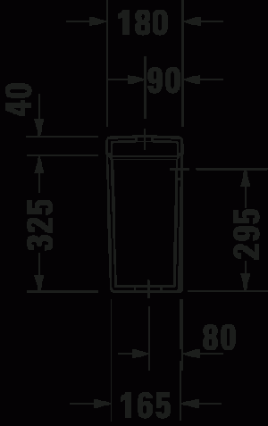 Starck 3 Бачок с механизмом двойного смыва 5