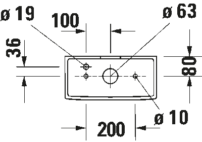 Starck 3 Бачок с механизмом двойного смыва 6