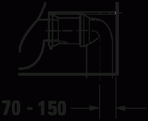 Starck 3 Напольный унитаз в комплекте Big Toilet с вертикальным смывом 4