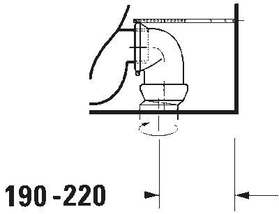Starck 3 Напольный унитаз в комплекте Big Toilet с вертикальным смывом 7
