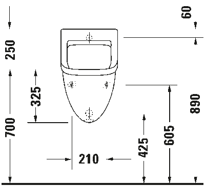 Starck 3 писсуар 6