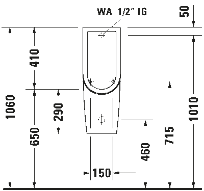 Starck 3 писсуар 5