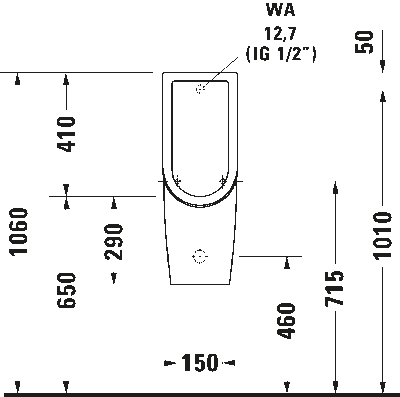 Starck 3 писсуар 6