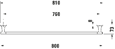 Starck T Держатель для банного полотенца. Крепление на стене 14